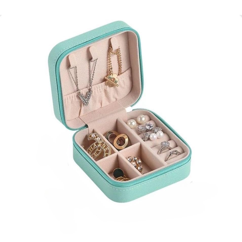 Kit 8 a 25 Mini Porta Joia De Bolsa Para Viagem Portátil/Caixa De