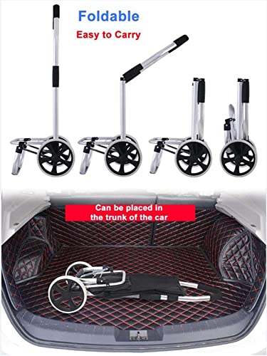 Tragbarer Trolley / Faltbarer Einkaufstrolley / Faltbarer und Teufelsmarktwagen Treppe / B – Bild 5