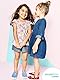 Simple Joys by Carter’s Baby Mädchen 2-Pack Long-Sleeve Dress Set Lässiges Kleid, Chambray/Gepard, 18 Monate (2er Pack)