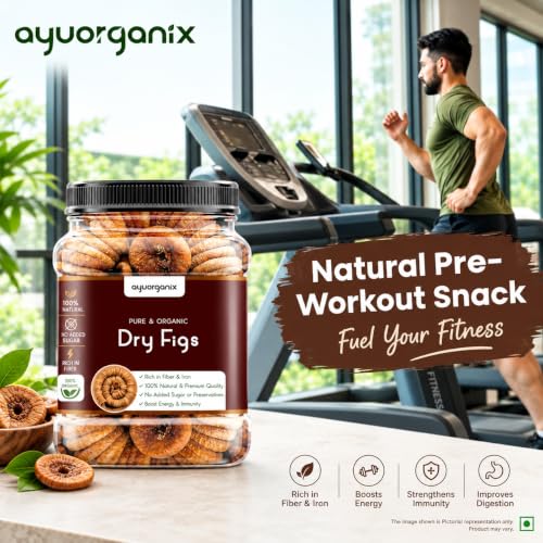 Image of Premium Aghnai Anjeer 500gm*2 | Dried Figs | Naturally Sweet & Soft Dry Fruit | Rich in Fiber, Iron & Calcium | Healthy Snack for Kids & Adults | No Added Sugar | Hygienically Packed