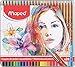 Produktbild Maped - 24x Aquarell-Buntstifte für Künstler ARTIST in hochwertiger Metallbox