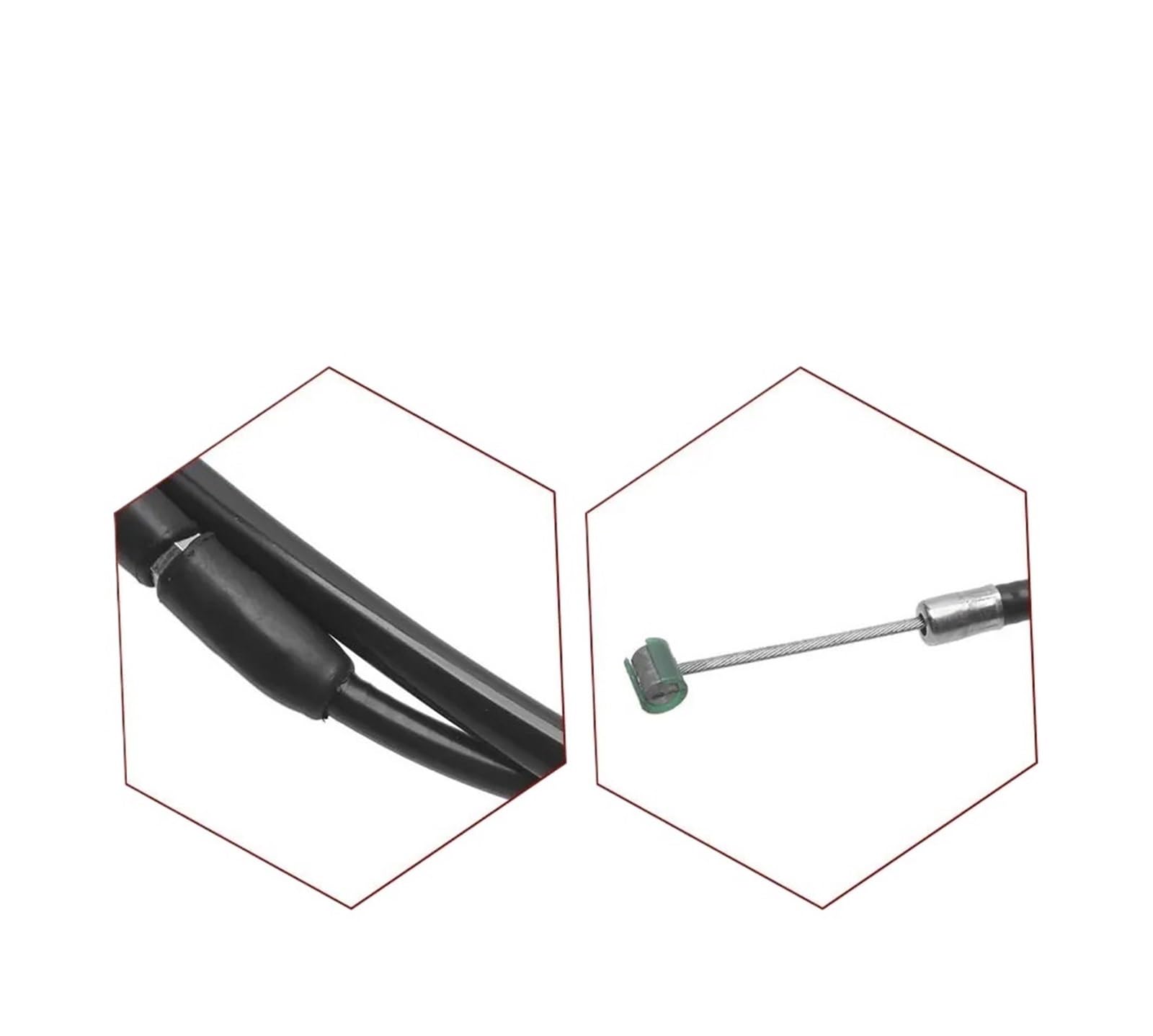 Cable De Embrague De Motocicleta, Compatible con Kawasaki | Cable De Embrague Alambre De Acero Y Goma Vulcan 900 Vn900 Classic/Lt