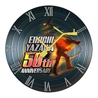 Amazon.co.jp: 掛け時計 置き掛け兼用 矢沢永吉 75 静音 ウォール