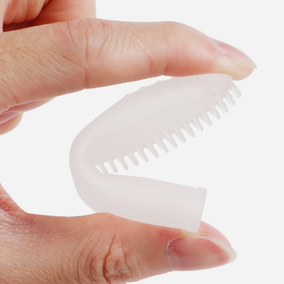 YARNOW 4pièces Brosse à Dents Silicone Pour Chien Outil De Nettoyage Pour Animaux Confortable Pour La Et Éliminer