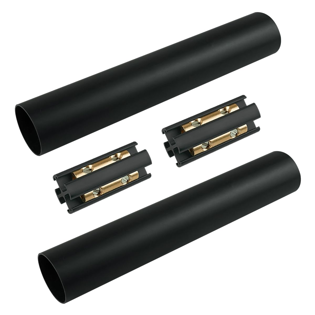 Underground Wire Splice Kit, 600V Direct Burial UF Cable Connectors with Heat Shrink Tubing, Fits 14/3 to 8/3 Wire, 4 Sets