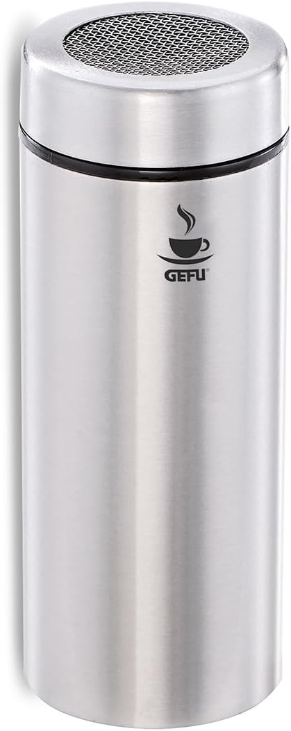 Gefu 16120 Fina Mesh-Top Shaker, Silver