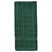 DII Basic Terry Collection Windowpane Dishtowel Set, 16x26, Dark Green Solid, 4 Piece