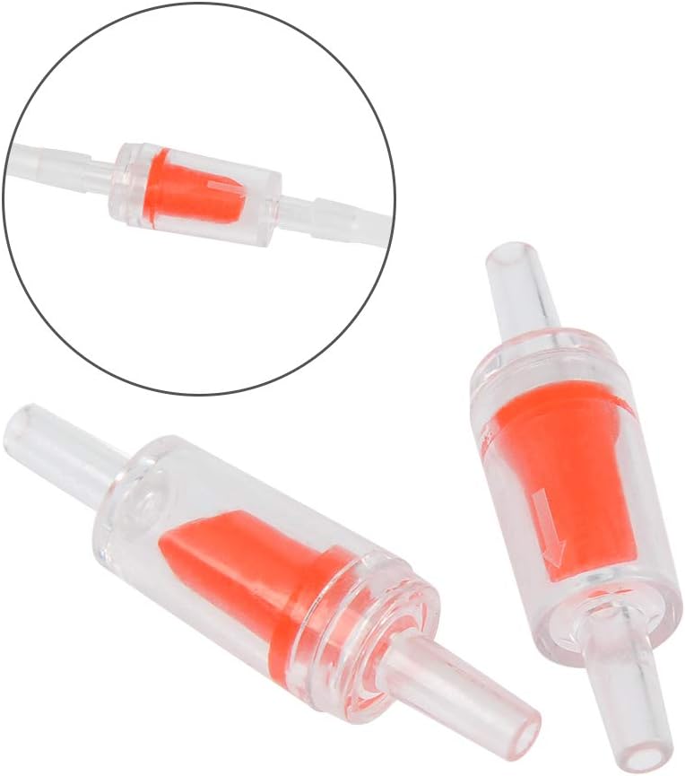ATPWONZ Aquarium Air Pump Accessories Set 13 Feet Standard Airline Tubing with Air Stones, 3-Way Air Distributors, Check Valves, Suction Cups and Connectors : Pet Supplies