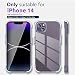 Quanzhou Chenchenchen E-Commerce Co.,Ltd Designed for iPhone 14 Case 6.1-Inch, Shockproof Bumper Cover, Anti-Scratch Clear