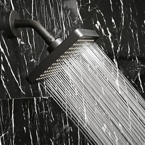 Katezon K-F6IN-BL Shower Head, Square High Pressure Rain Showerhead thumb #5