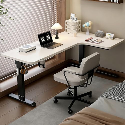 MTIETEME l�����~���f�X�N �X�^���f�B���O�f�X�N �p�\�R���f�X�N ��120/140/160/180cm �㉺���~ �������߃f�X�N �� ���~�� �Q�[�~���O�f�X�N ���~�� ���~�e�[�u�� �g���ȒP �ʐς������� �׋��� �l�ԍH�w �׋��E�Q�[���E�d���E�ݑ�