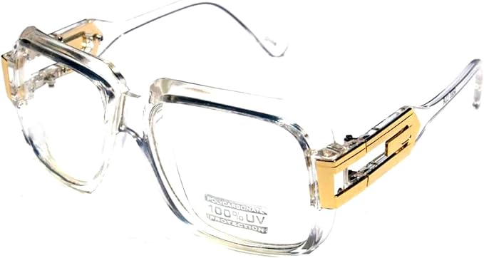retro square frame glasses