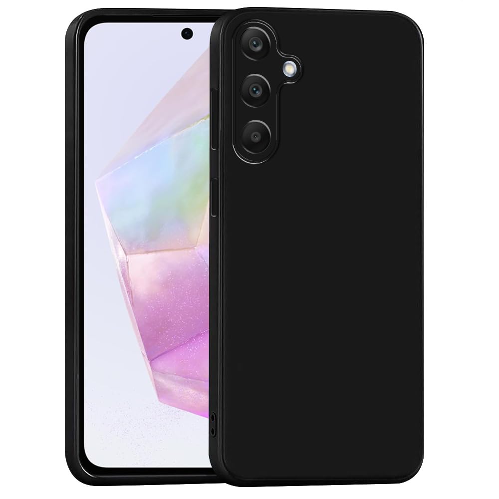 amazon basics Basic Case for Samsung Galaxy A35 5G (Silicone_Black) (B0D5WHXLR7) Amazon Price History, Amazon Price Tracker