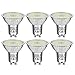 Produktbild EACLL GU10 LED 6W 6000K Dimmbar Leuchtmittel Kaltweiss 600 Lumen PAR16 Reflektor Lampen. 3 Helligkeit, Mit Speicherfunktion, 3-Stufig-Dimmen nur mit normalem Schalter, 120° Flimmerfrei Birnen, 6 Pack