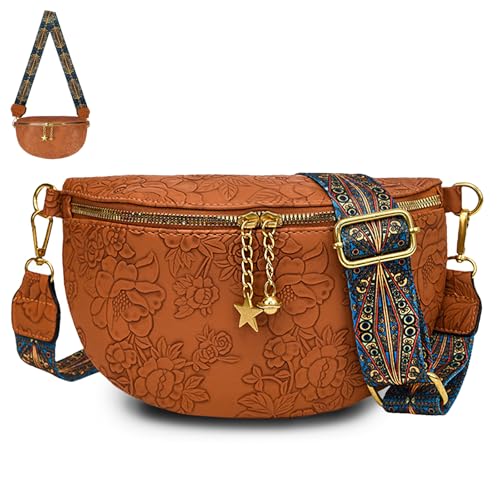 Imagen de AUNGKWANG Bandolera Cruzado de PU Cuero