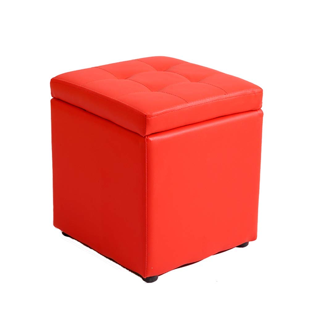Tabouret coffre à charnière pour optimiser le rangement des petits espaces