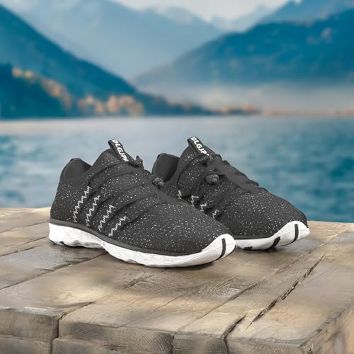 Image of DLGJPA Men's Lightweight Quick Drying Aqua Water Shoes