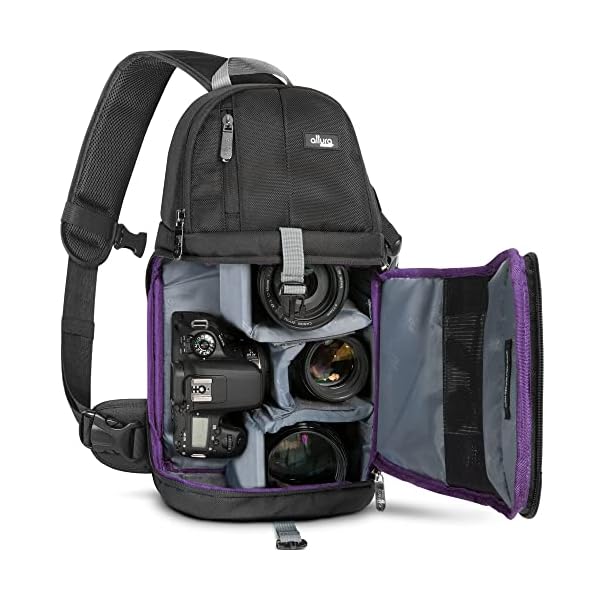 Altura-Photo-Camera-Sling-Bag-DSLR-Camera-Backpack-for-Canon-Nikon-Sony-GoPro-Bag-Crossbody-Camera-Bag-for-Photographers-Camera-Accessories Altura Photo Camera Sling Bag - Backpack for Canon, Nikon, Sony & GoPro DSLR & Mirrorless Cameras - Crossbody Backpacks for Photographers