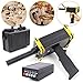 1km Long Range Metal Detector Gold Silver Search Mini GR-100 Black Long Range Detector Series High-Accuracy Detector Waterproof W/Power Adapter Antenna Kit for Gold Copper Gem Diamond Minerals