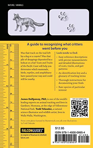 Scats and Tracks of the Pacific Coast: A Field Guide to the Signs of 70 Wildlife Species (Scats and Tracks Series) - Image 2