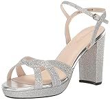 Best Touch Ups Platform Heels - Touch Ups Women's Ava Platform, Silver, 9.5 Review 