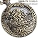 Imagen de GALPADA Reloj De Bolsillo Hombre Vintage con Locomotora Hueca Doble Tapa Reloj De Bolsillo De Cuarzo AleacióN De Zinc Accesorio De Vestir Retro
