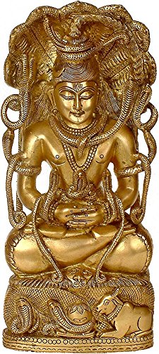 Shiva en Dhyana Mudra statue pour décoration salon feng shui