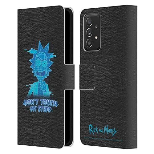 Protection Samsung Galaxy A53 5G Rick and Morty anti-choc et porte-carte