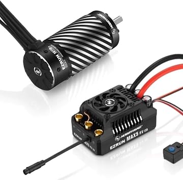 HOBBYWING EZRUN MAX5 HV G2-56118SD G2 Combo EZRUN MAX5 ESC + 56118-1100KV SD G2 Combo