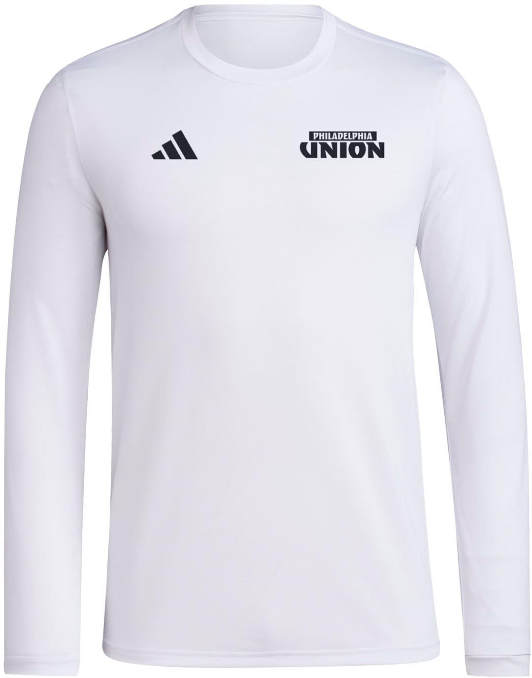 adidas Philadelphia Union Pre-Game Long Sleeve T-Shirt Philadelphia Union Pre-Game - Camiseta de Manga Larga Hombre