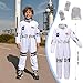 LOYO Kids Role Play Dress Up Clothes for 3-8 Years Old Play, 4 Sets Astronaut/Doctor/Fireman/Construction Costume for Kids And Toddlers Boys Halloween Costumes