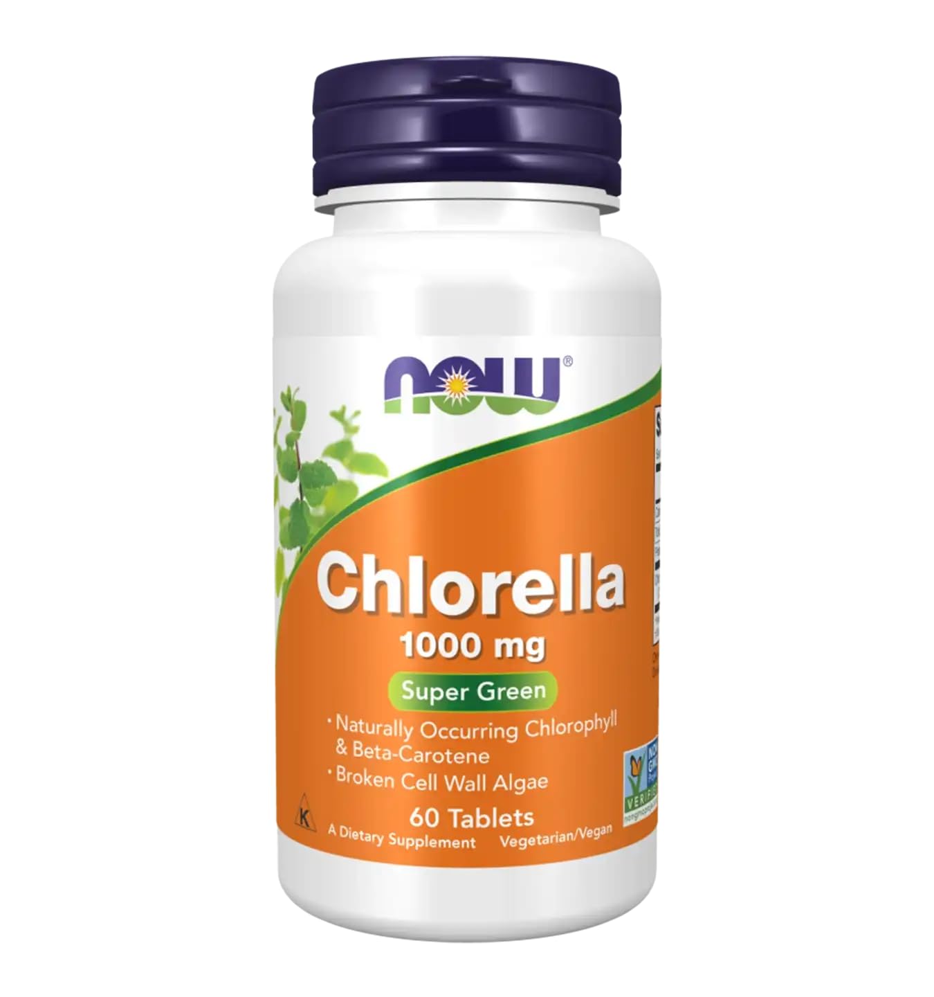 NOW Foods - Chlorella 1000 mg. - 60 Tablets
