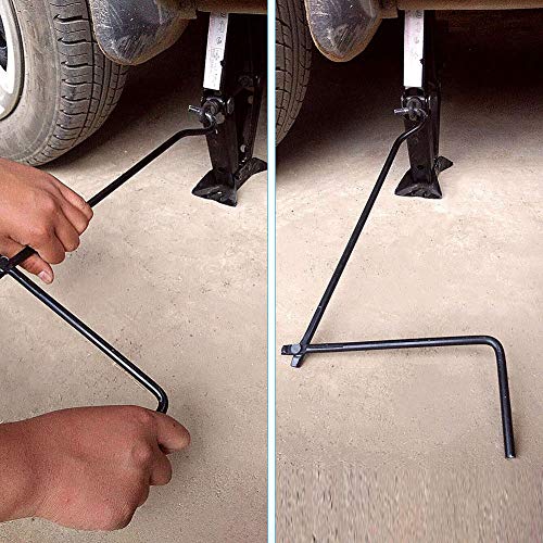 Autofu Spare Tire Tool Kit For Dodge Ram 1500 (2002 To 2015) Jack Wheel Replacement Lug Wrench Repair Tools Set With Carrying Pouch Bag #TOP6