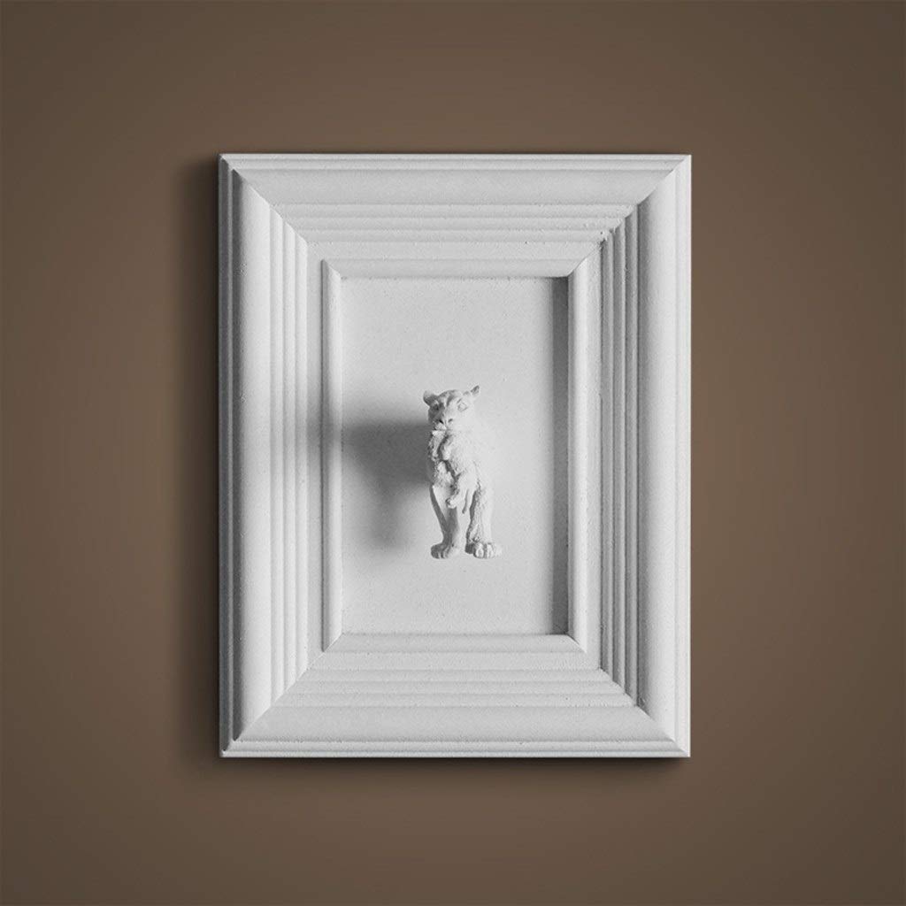 Nouveauté cadeau originale avec cette sculpture d'art animalier en relief 3D