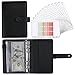 LXWHYP Money Saving Binder, Savings Challenges Book with for Cash Envelopes, 12pcs Zipper Envelopes A6 Budget Binder, Budget Planner for Managing Budgets and Saving Money (Black-7.4IN)