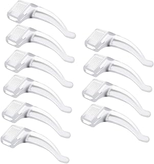 BCOATH 30 Pairs Non-Slip Ear Hook Accessories White Spectacle Legs