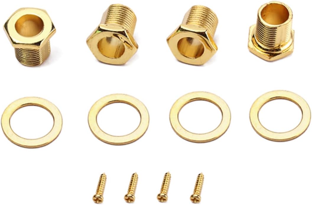 Totority Machine Heads Guitar Tuner Black Bass Tuning Keys 2r2l Tuning Pegs for Electric Bass