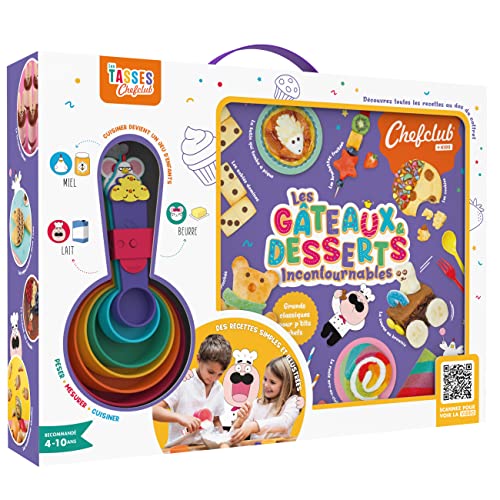 Coffret Kids : Les gâteaux et desserts incontournables: Grands classiques pour p’tits chefs