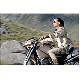 Lara Croft Tomb Raider Angelina Jolie Riding Motorcycle 8 x 10 Inch Photo