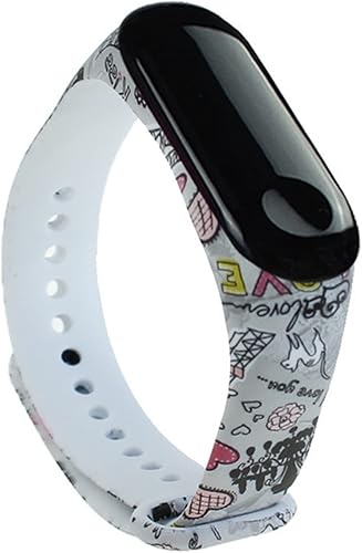 Miniatura 1 de Correa para Mi Band 6 5 4 3 pulsera deportiva de silicona accesorios inteligentes color de la banda A46 tamaño para mi banda 5