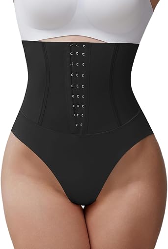 Contouring Waist Panty Shapewear Briefs for Women High Waist Thongs for Women Shapewear Tummy Control Thong