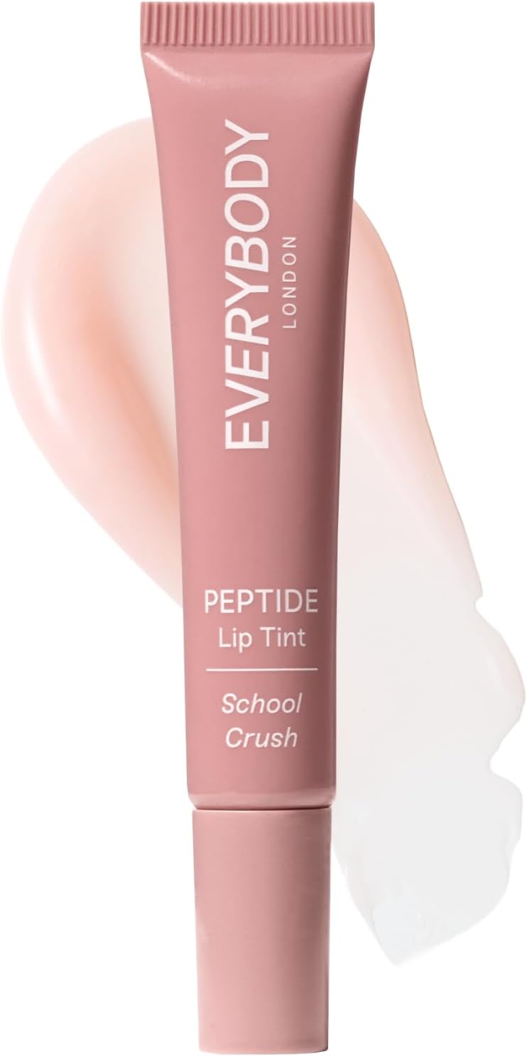 EVERYBODY LONDON Peptide Lip Tint, pielęgnujący błyszczyk do ust (School Crush)