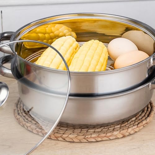 Cuisson Saine et Rapide Aliments Vapeur Marmite Double Couche - 5