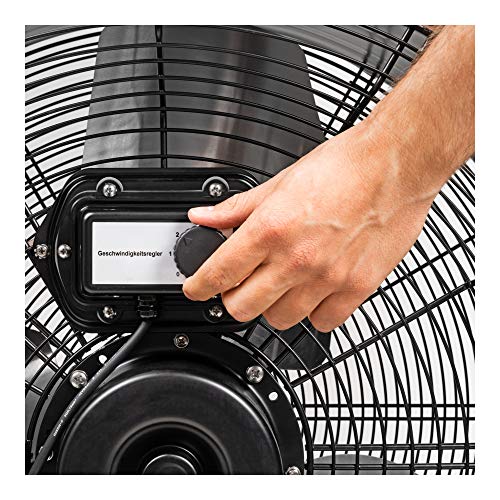 Bodenventilator Stier Trommelventilator mit Rollen und 330W Leistung