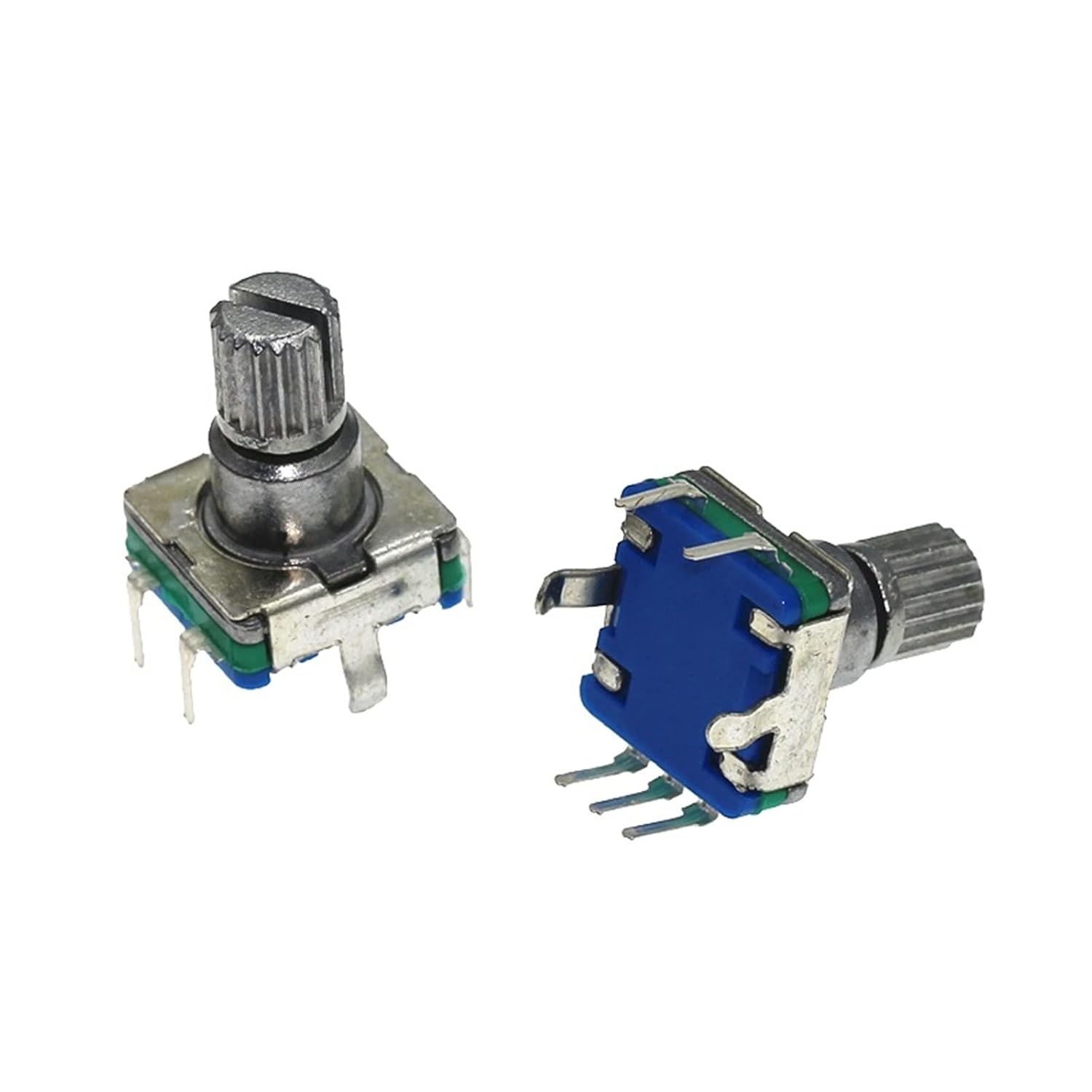 5PCS Rotary Code Switch EC11S 20CC The Plum Blossom Handle 12.5F The Encoder 12.5KQ Digital Potentiometer