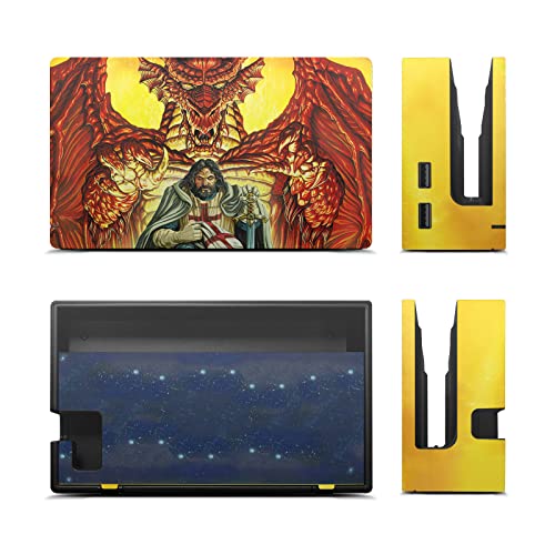 Skin Vinyle pour Nintendo Switch : Autocollant Ed Beard Jr Templiers Dragons