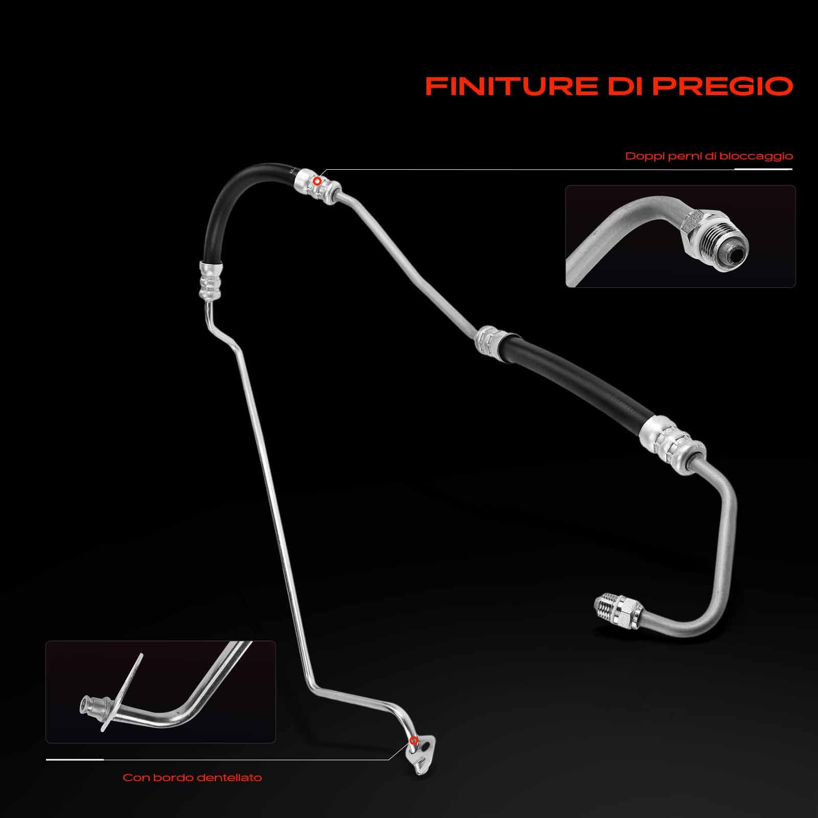 Frankberg Servosterzo Tubo flessibile Compatibile con Focus II DA DP HCP Focus C-Max DM2 Focus II Turnier DA DS FFS Focus II Berlina DB DH FCH Replace# 4M513A713AA,1469170