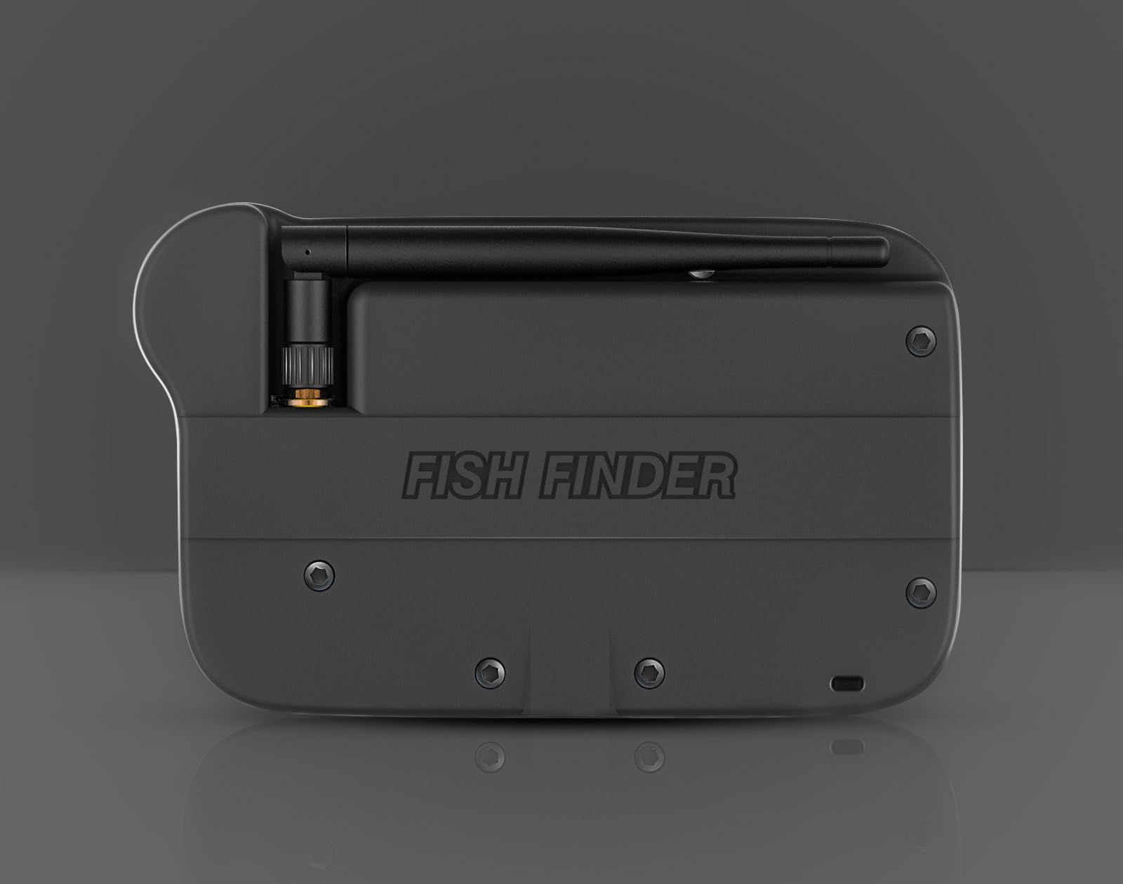 Finder portatile Fish Finder Kayak Fishfinder Pesce Depth Finder Attrezzatura da pesca con trasduttore sonar e display LCD