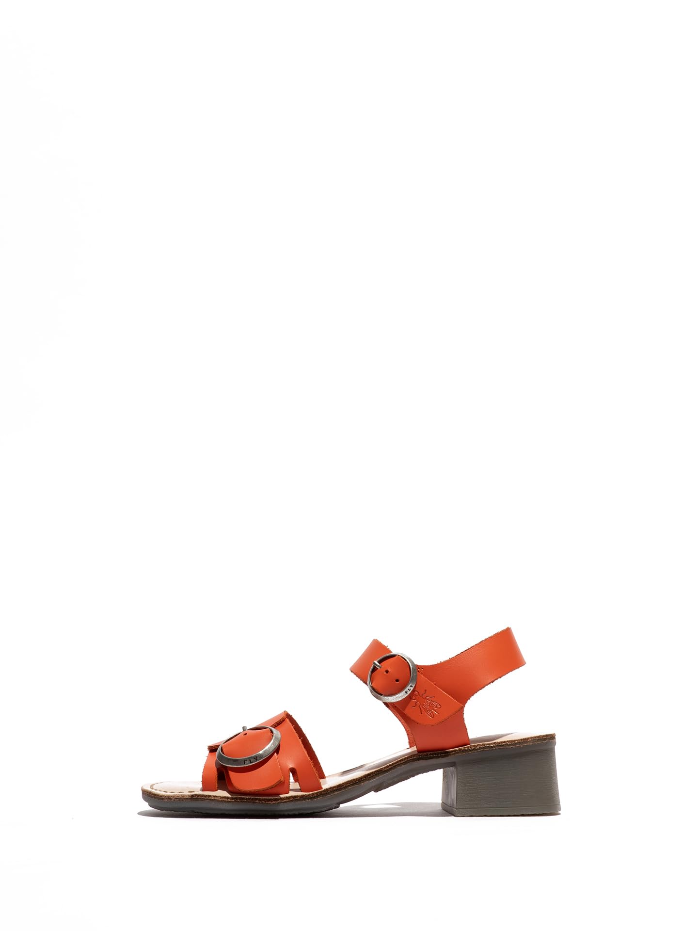Fly London EBLI238FLY Women's Sandal, Scarlet/natural