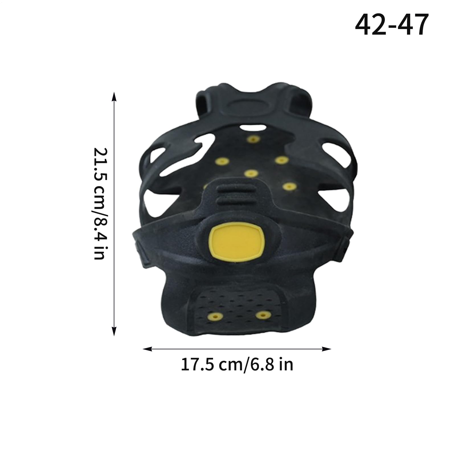Ice Cleats Traction Snow Shoe Grips, antypoślizgowe buty kolce kolce dla mężczyzn i kobiet, turystyka, spacery, wędkarstwo, zima, wspinaczka, dachowanie, wspinaczka, góry, na zewnątrz